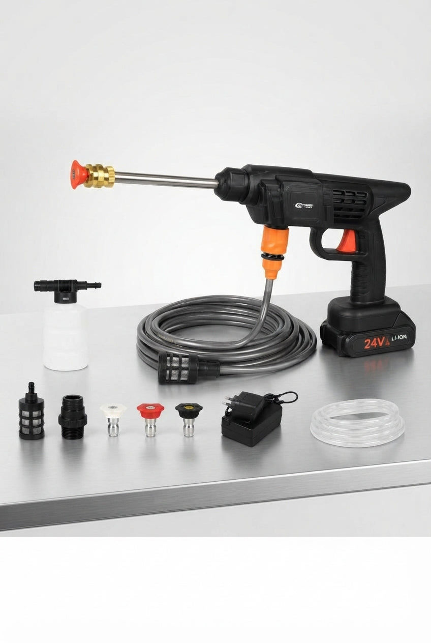 Hidrolavadora inalámbrica 48V con doble batería para auto AutoDrop - vista 3