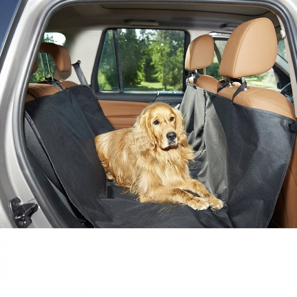 Funda impermeable para asiento de auto con mascotas AutoDrop - vista 3