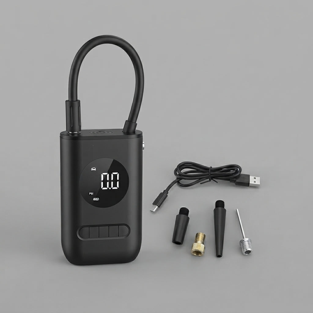 Inflador digital portátil USB para auto, moto y bici AutoDrop - vista 3